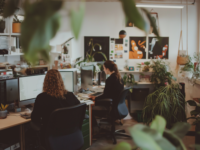 Cozy Office Environment