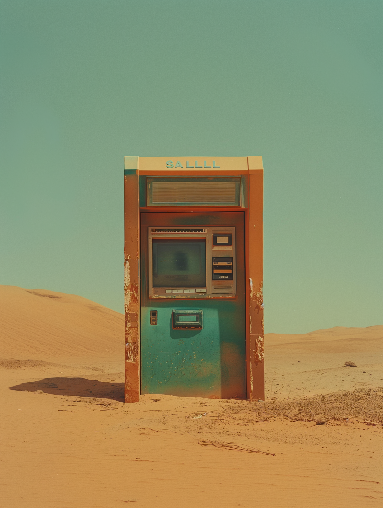 Deserted ATM in the Wilderness