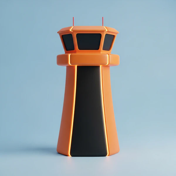Orange Control Tower