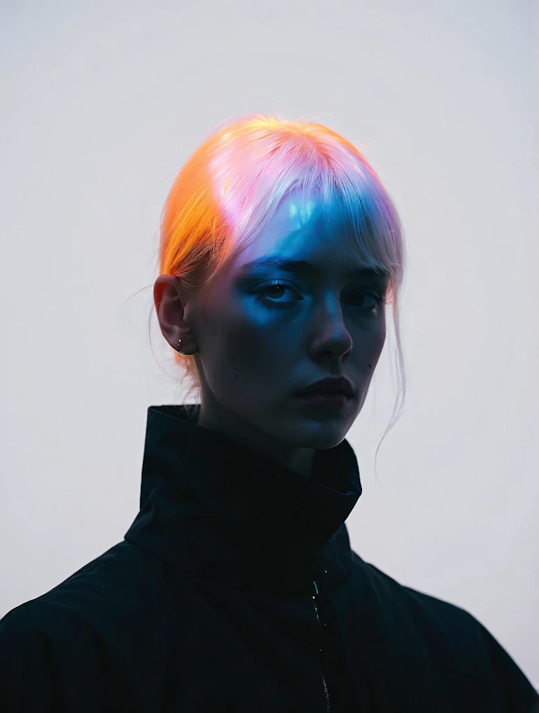 Vibrant Portrait Art