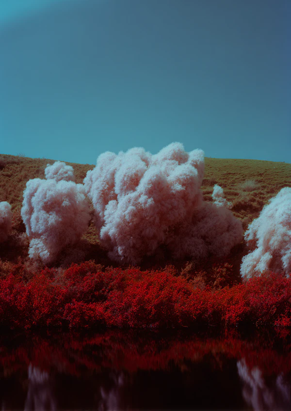 Surreal Landscape Scene