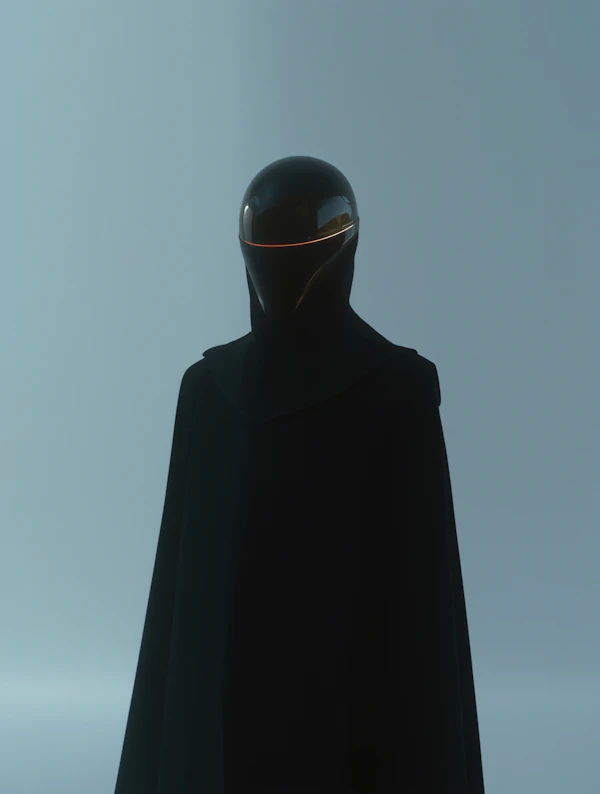 Futuristic Figure Portrait