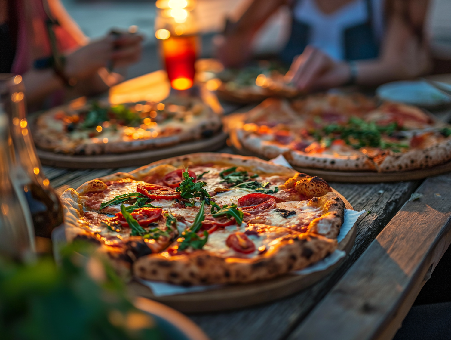 Rustic Wood-Fired Pizza Feast