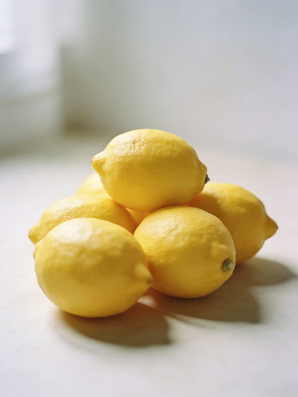 Vibrant Yellow Lemons