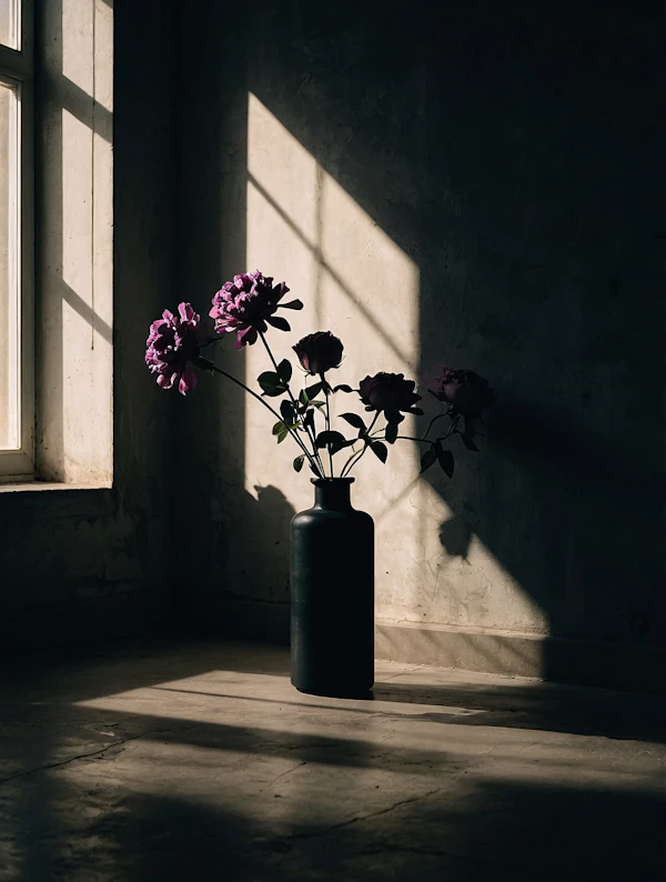 Moody Floral Minimalism