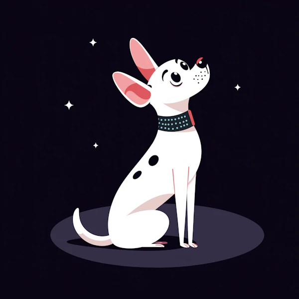 Stylized Dog Illustration
