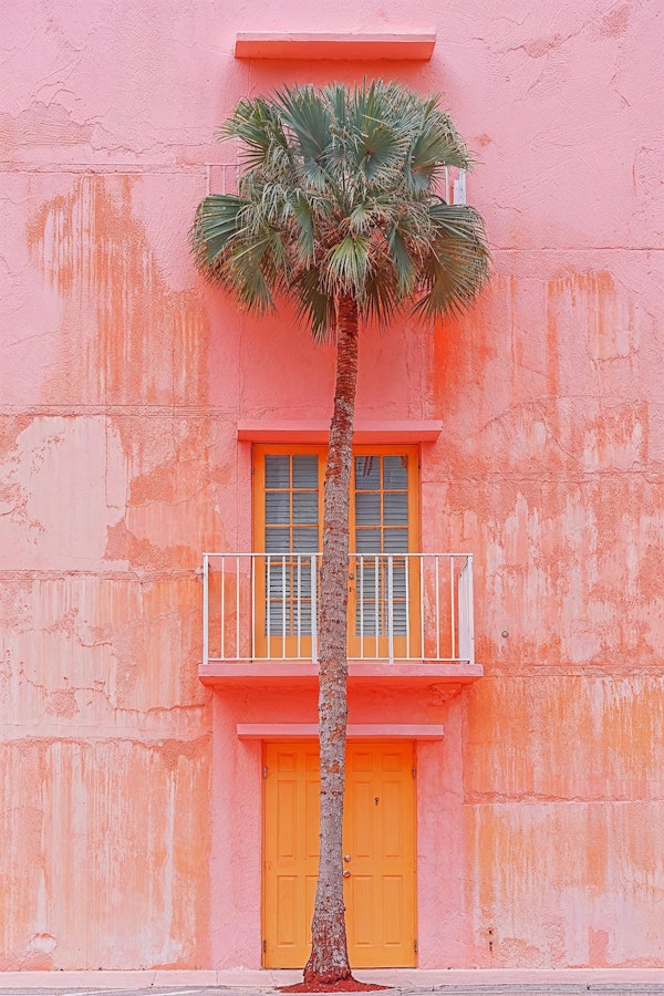 Vibrant Urban Tropics Scene