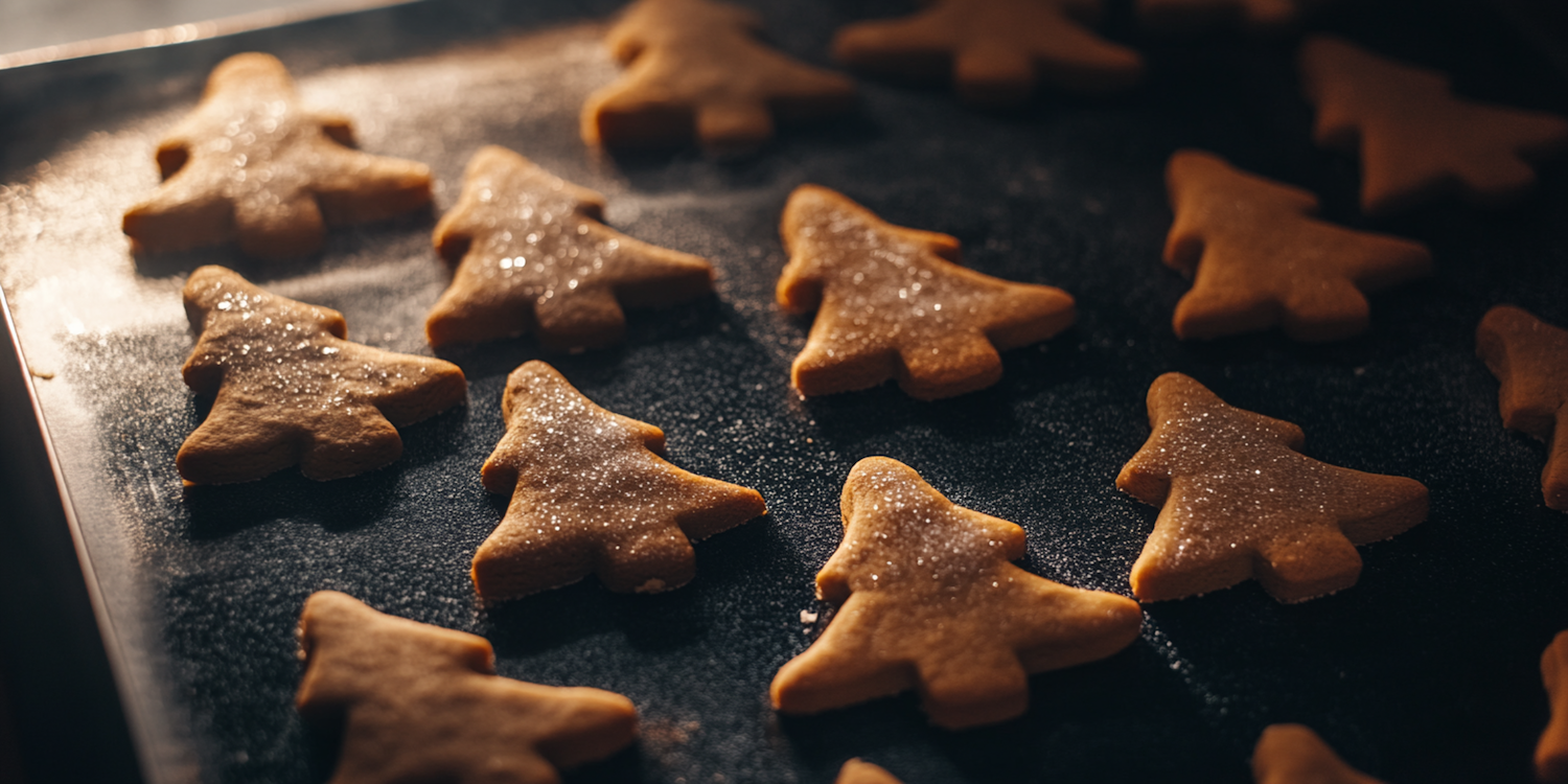 Tree-Shaped Sugar Cookies