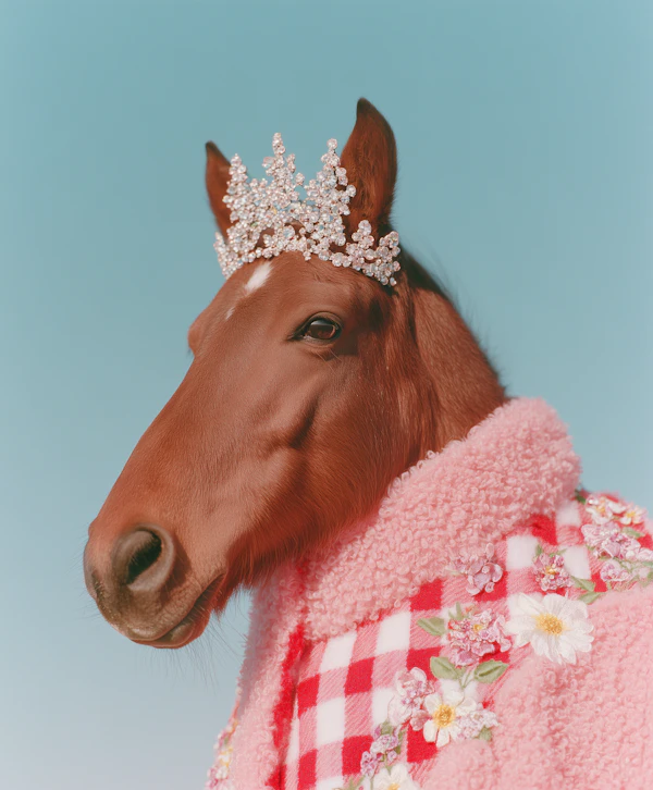 Regal Horse Portrait
