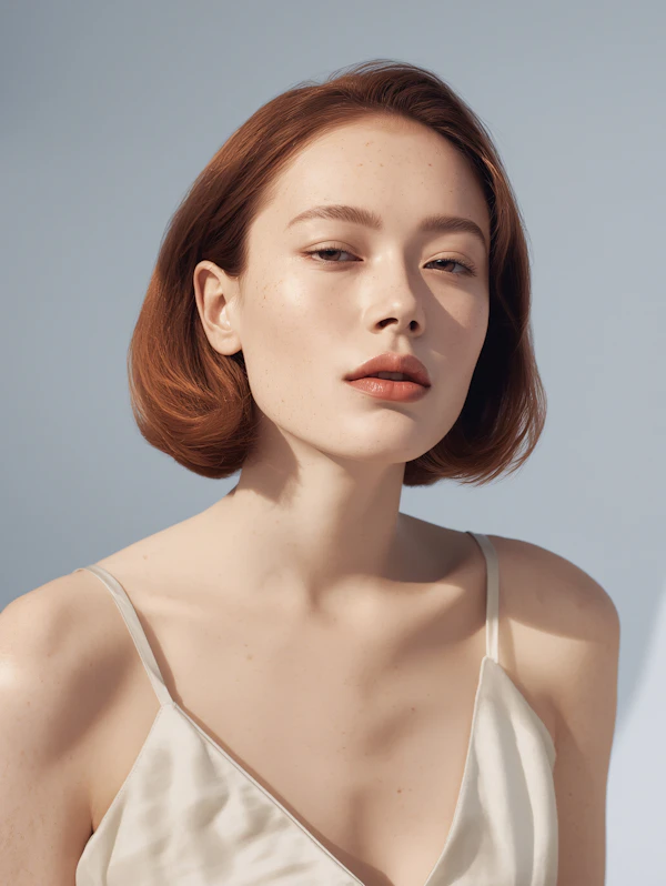 Portrait of Red-Haired Woman