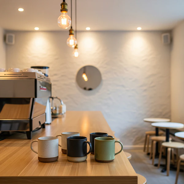 Cozy Coffee Shop Interior