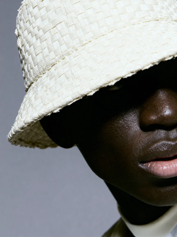 Textured Hat Portrait