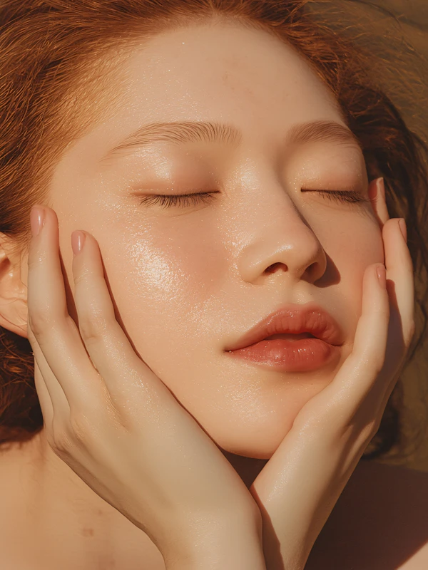 Serene Sunlit Portrait