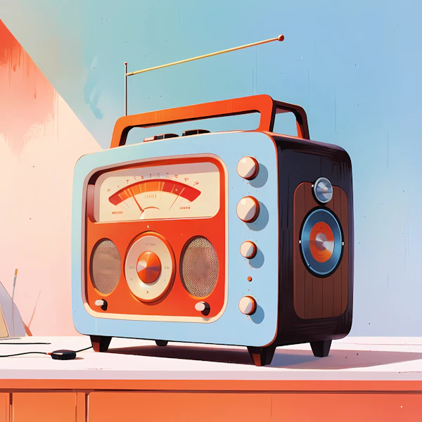 Retro Style Radio