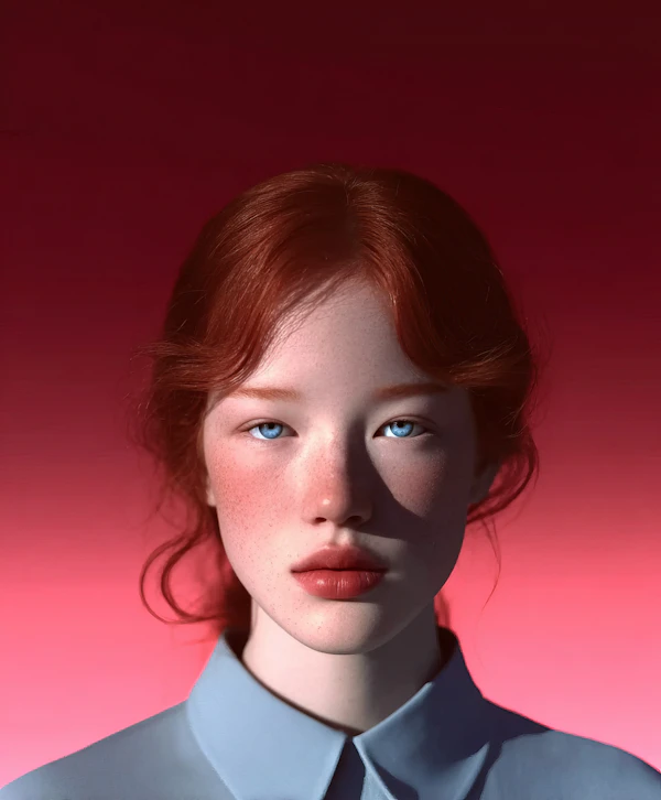 Portrait of Redhead