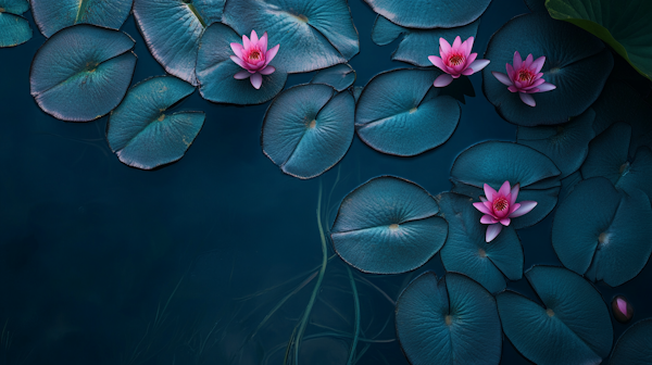 Serene Water Lilies