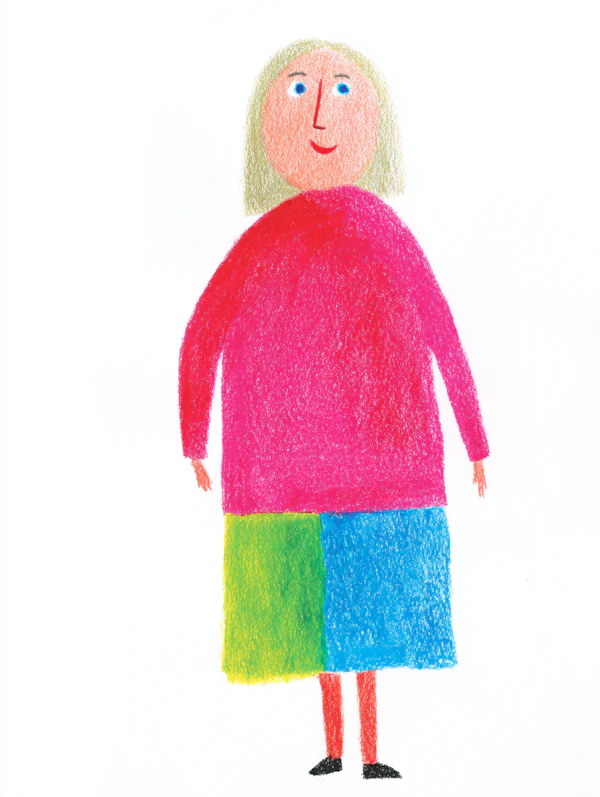 Cheerful Colorful Portrait