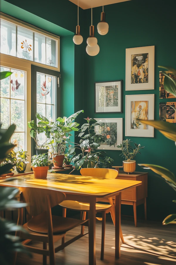 Sunlit Dining Area