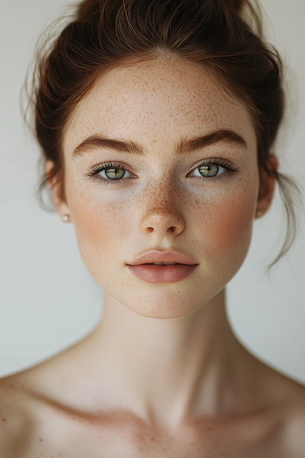 Freckled Portrait