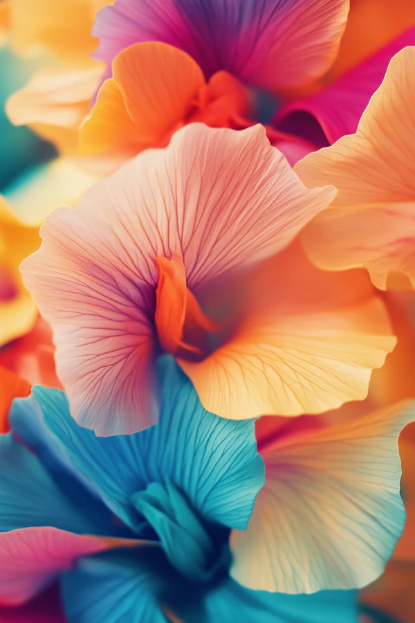 Abstract Flower Petals