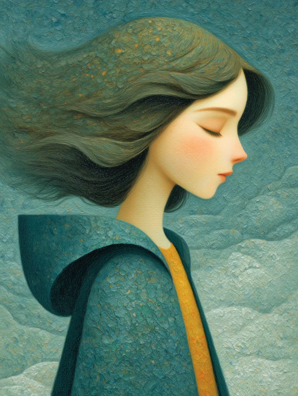 Ethereal Woman Portrait