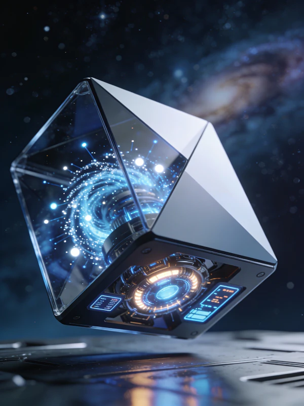 Futuristic Glowing Device