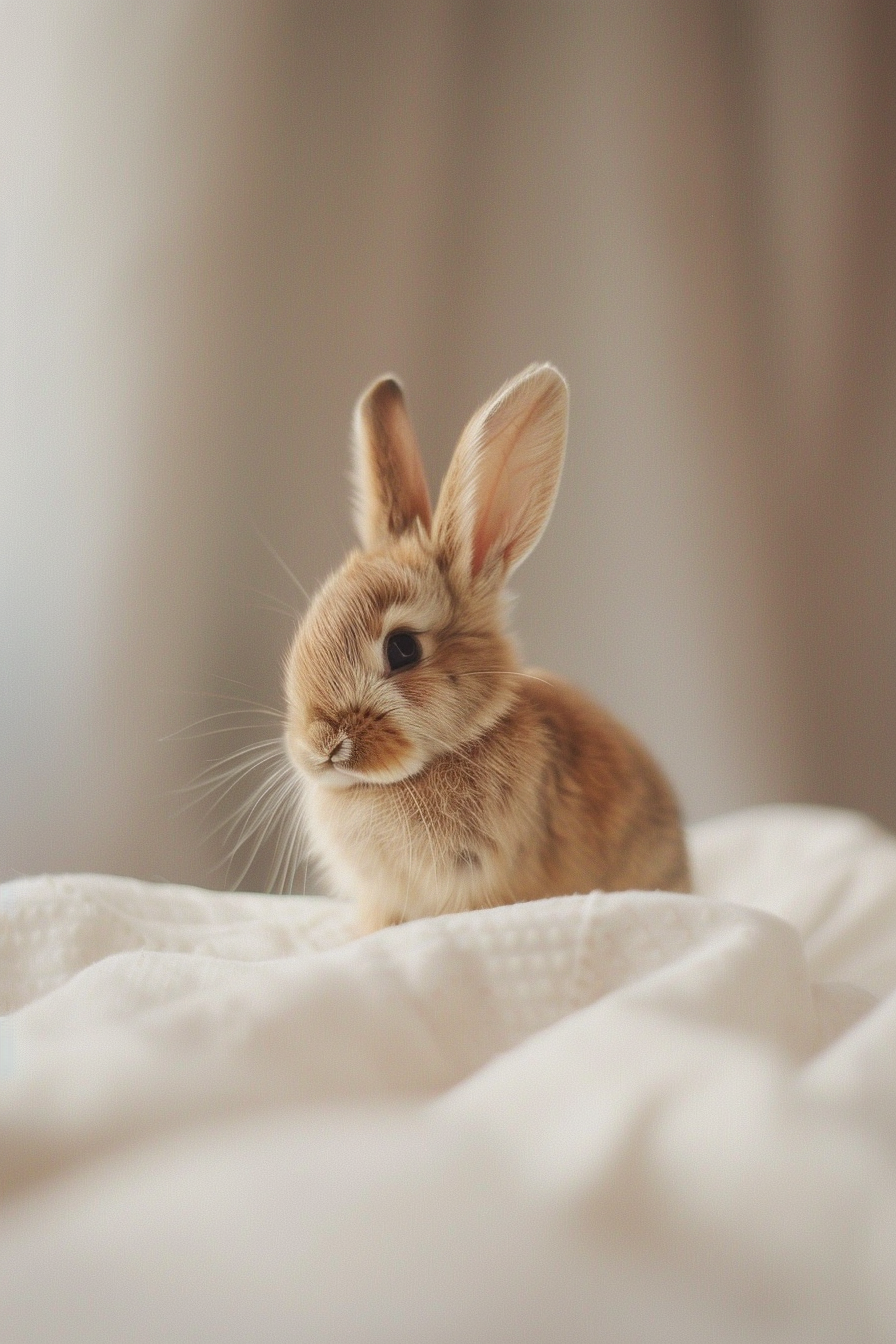 Curious Young Rabbit Photo on Lummi