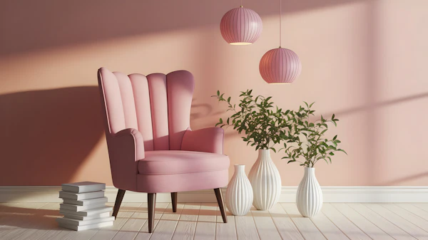 Cozy Pink Interior