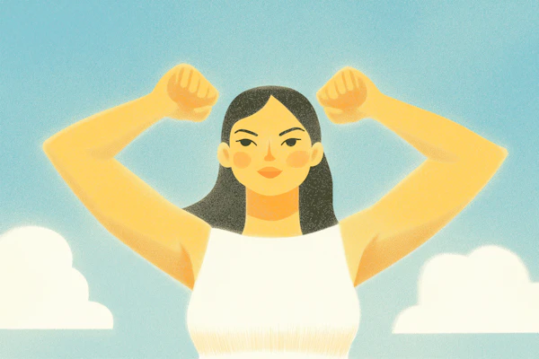 Empowered Woman Art