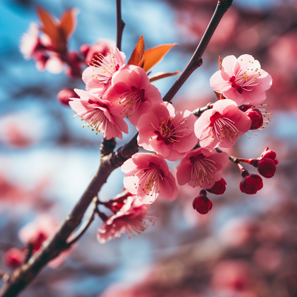 Springtime Serenity: Cherry Blossoms in Bloom