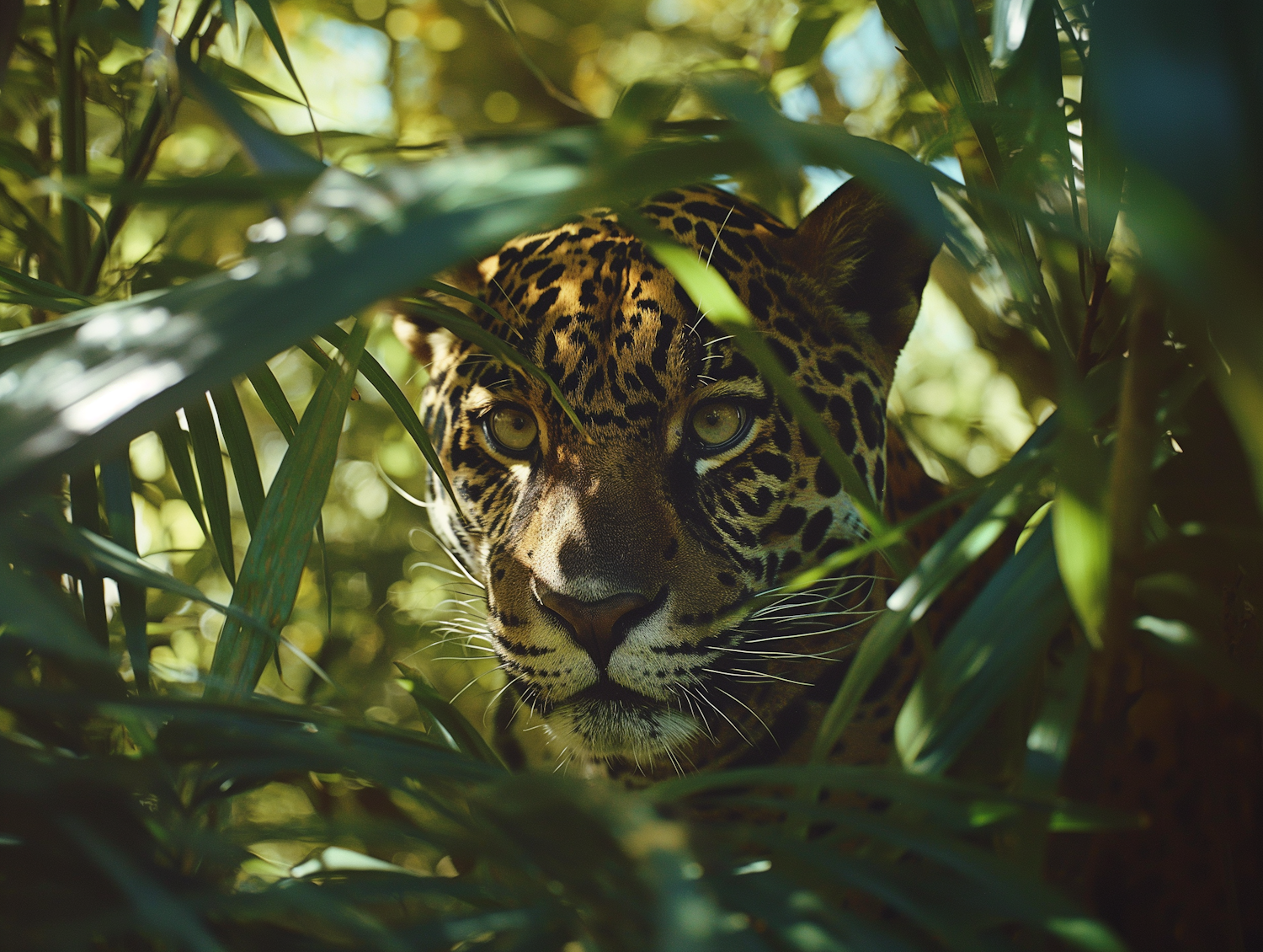 Jaguar in the Foliage