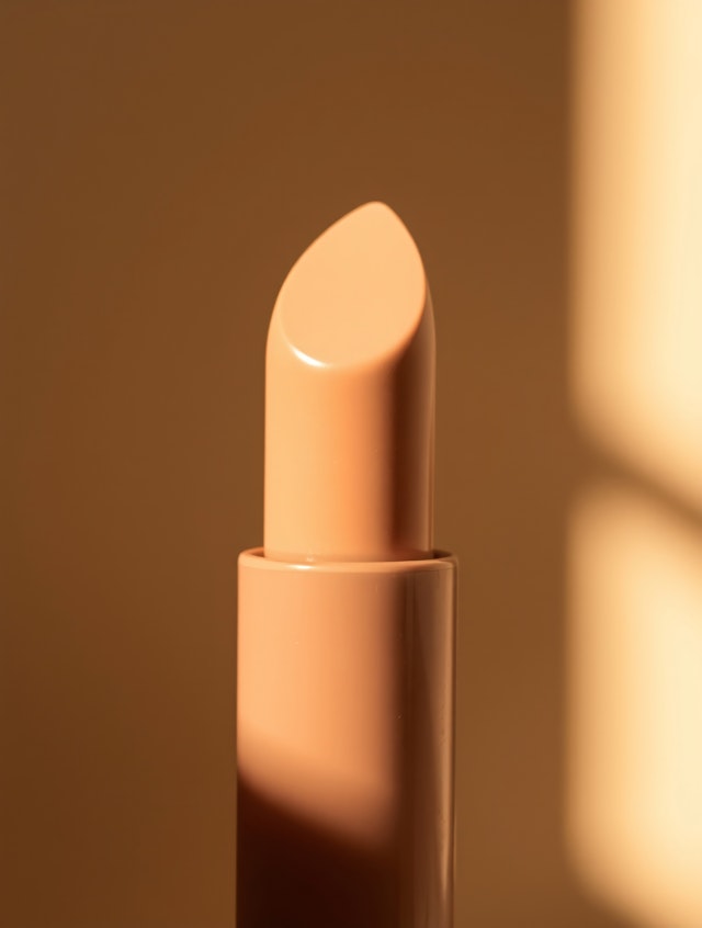 Close-up of Nude Lipstick