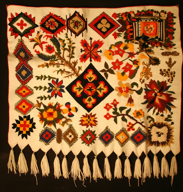Embroidered Folk Art