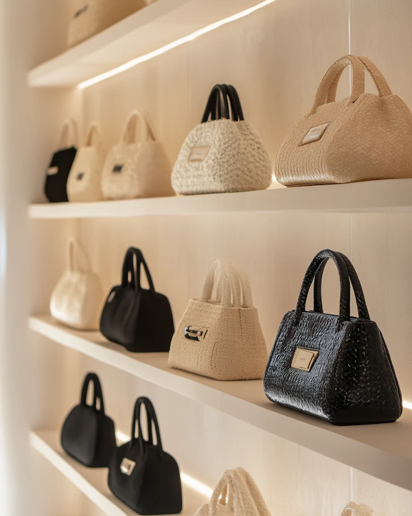 Luxury Handbag Display