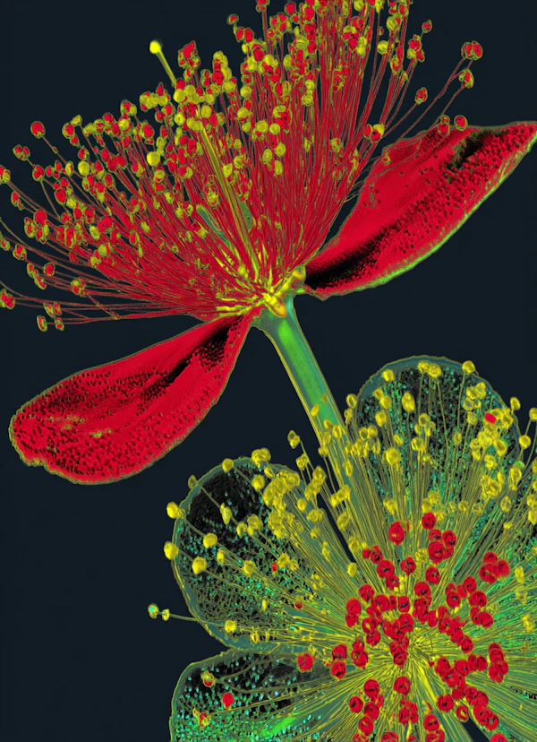 Vivid Flower Close-Up