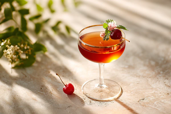 Cocktail with Garnish