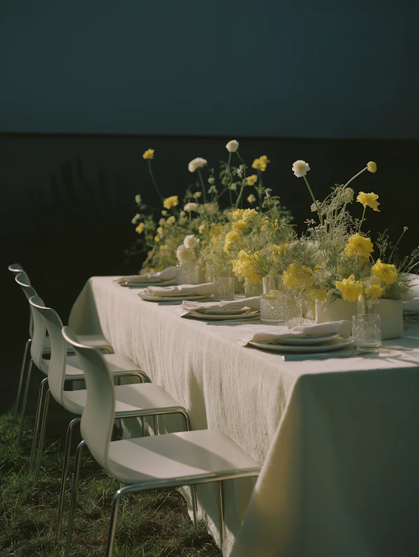 Elegant Outdoor Dining