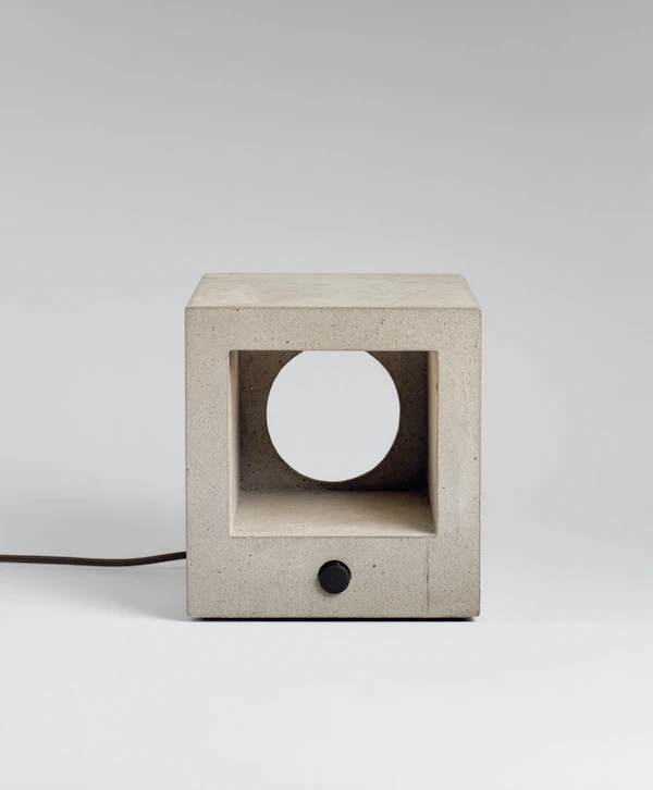 Minimalist Concrete Cube