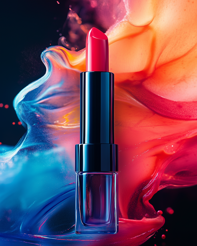 Vibrant Lipstick Art