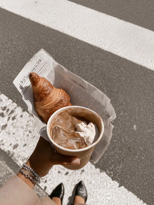 Coffee and Croissant