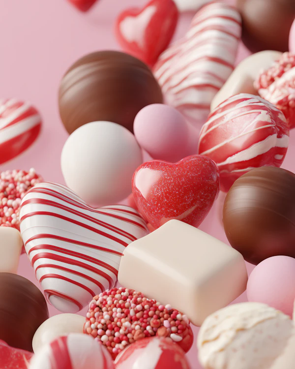 Festive Candy Display