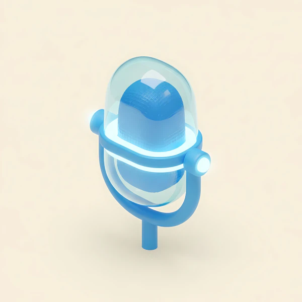 Futuristic Microphone Design