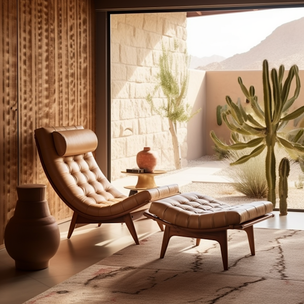 Stylish Desert Lounge Oasis