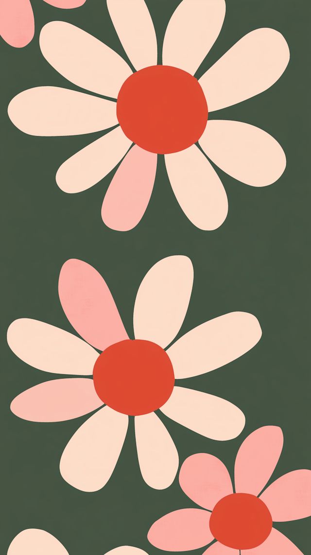 Stylized Flower Pattern