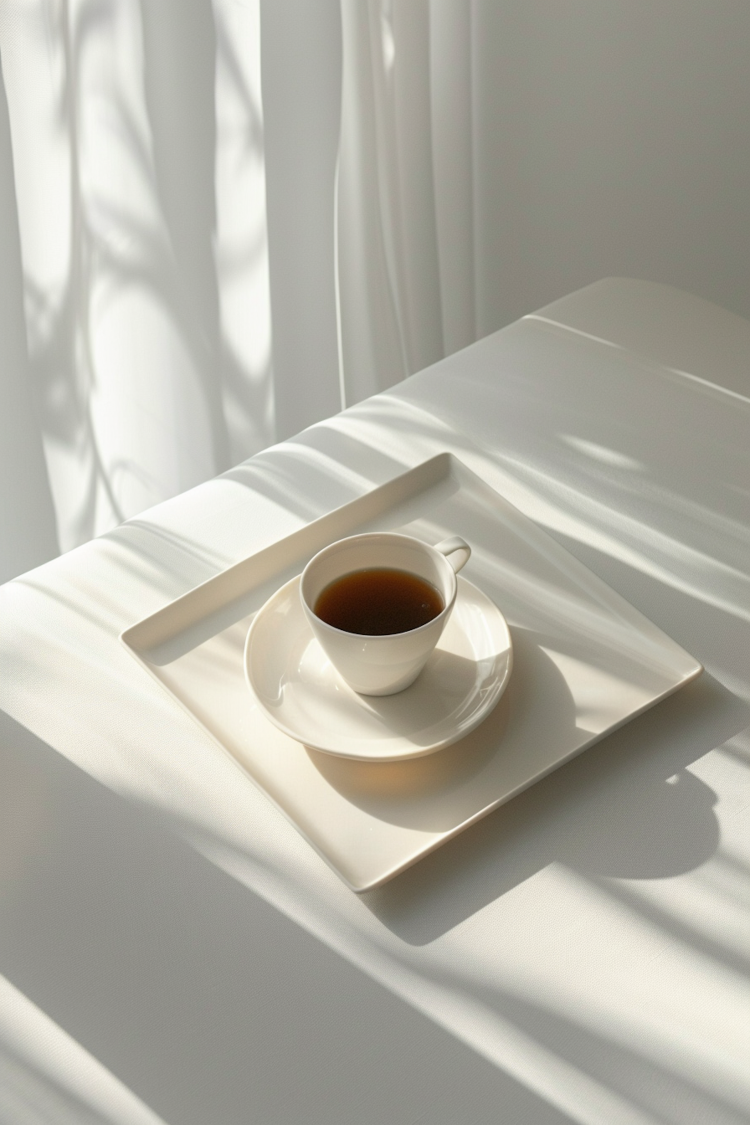 Serene Morning Coffee