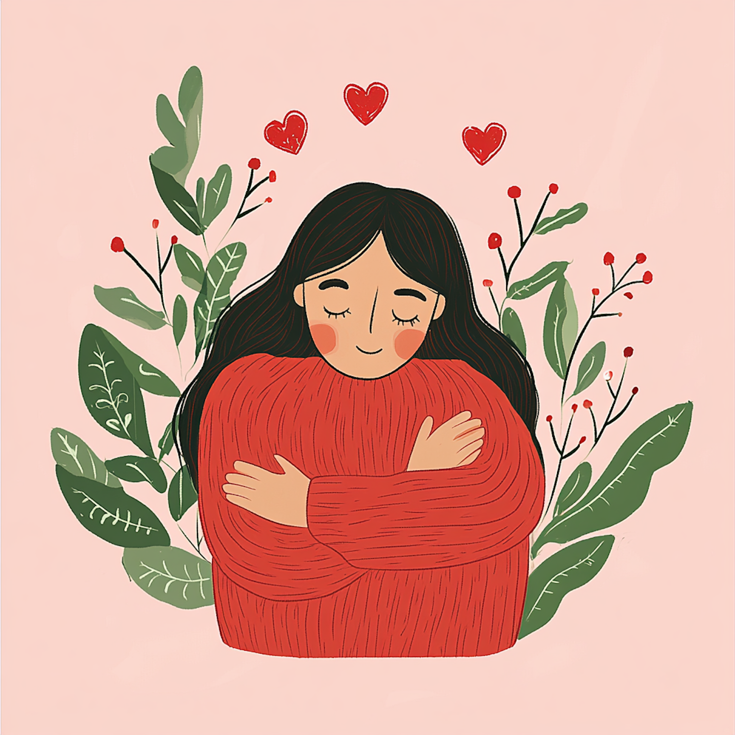 Self-Love Illustration