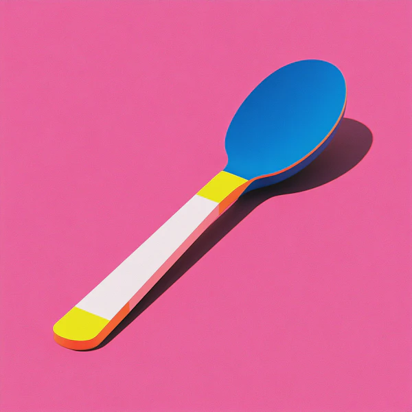 Colorful Spoon Design