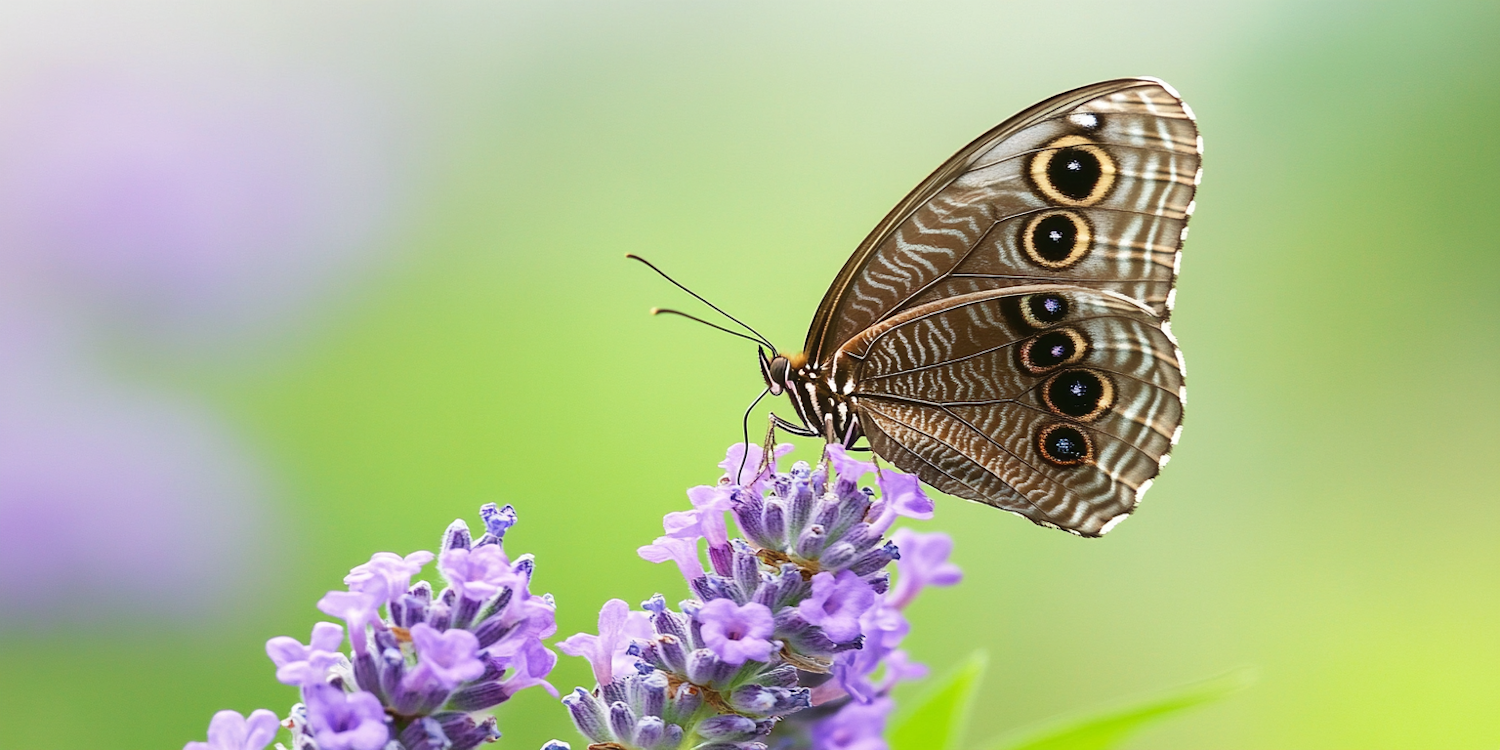 Butterfly on Lavender