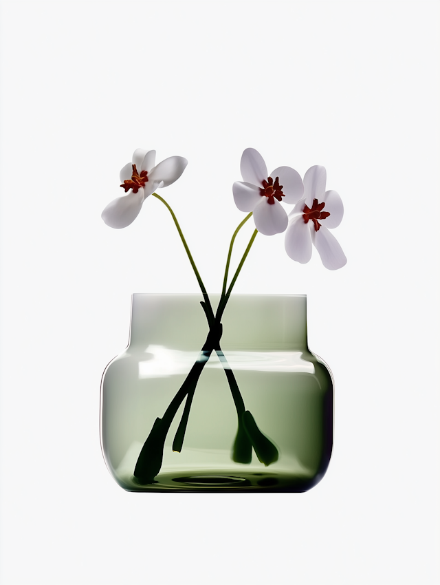 Minimalist Floral Composition