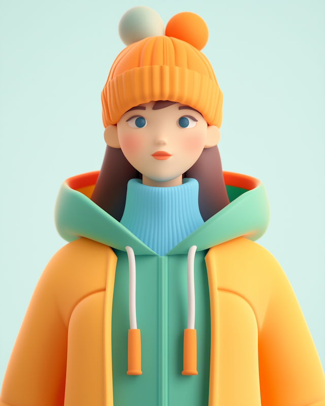 Stylized 3D Woman